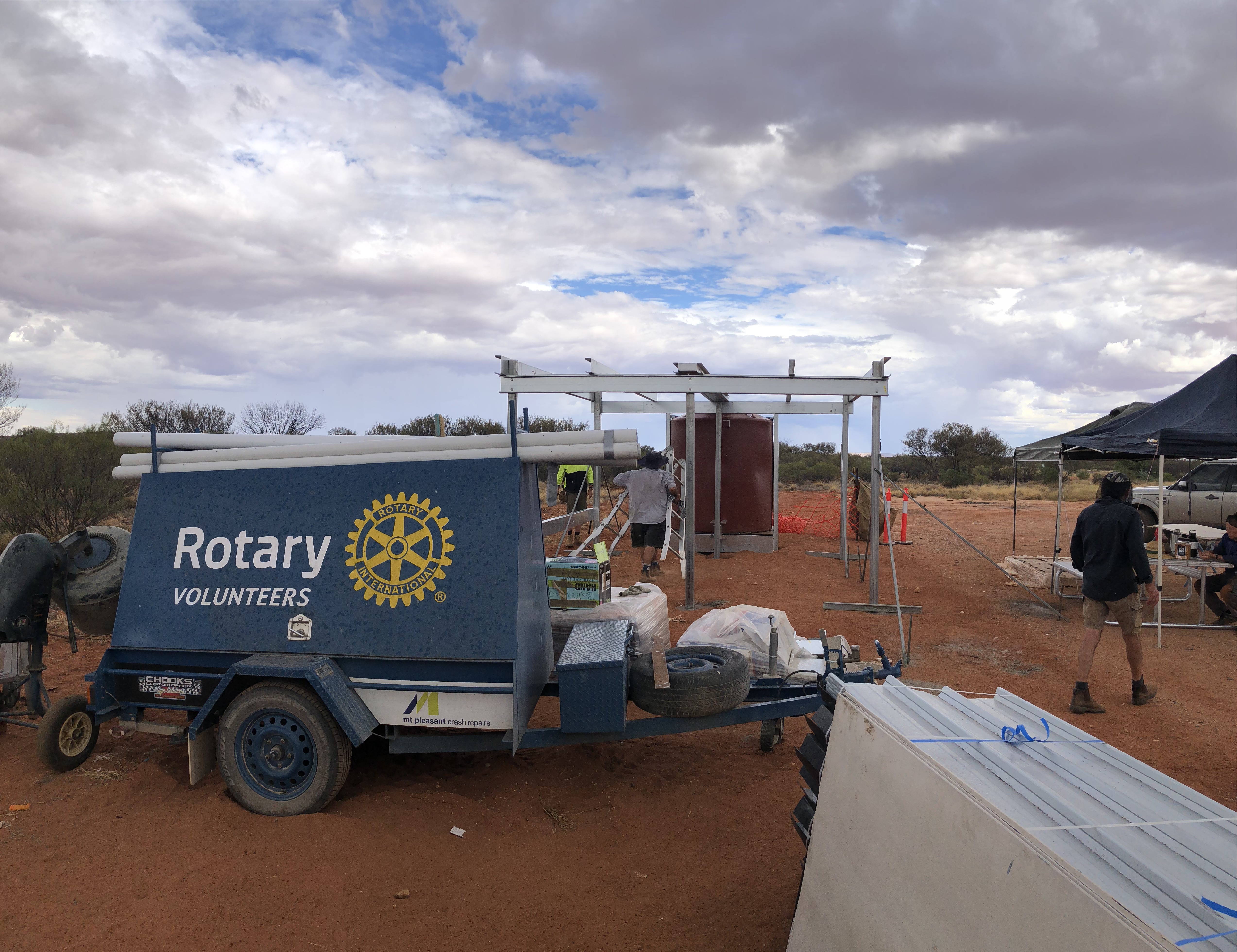 APY Lands Shelter Project - Contruction